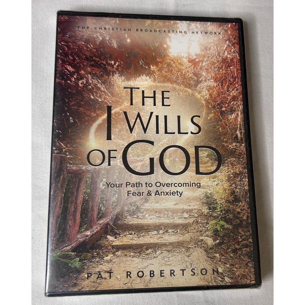 The I Wills of God Overcoming Fear & Anxiety by Pat Robertson (New Sealed DVD)